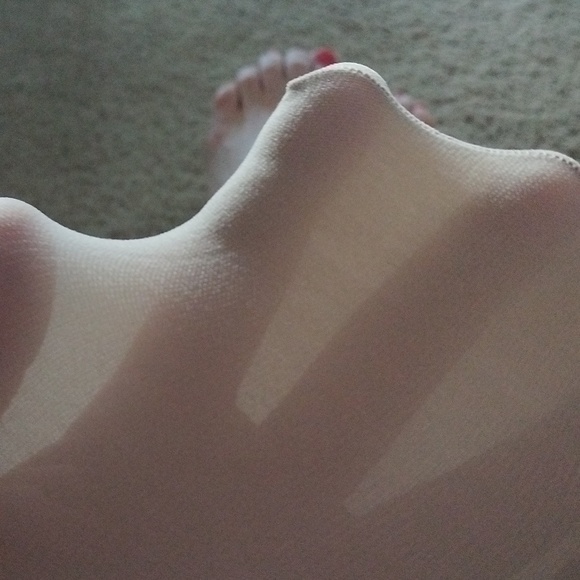 Nylon stocking knee socks - Picture 4 of 8